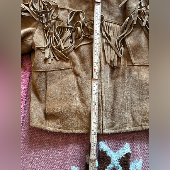 Vintage Berman’s Fringe Suede Leather Jacket - Picture 4 of 7